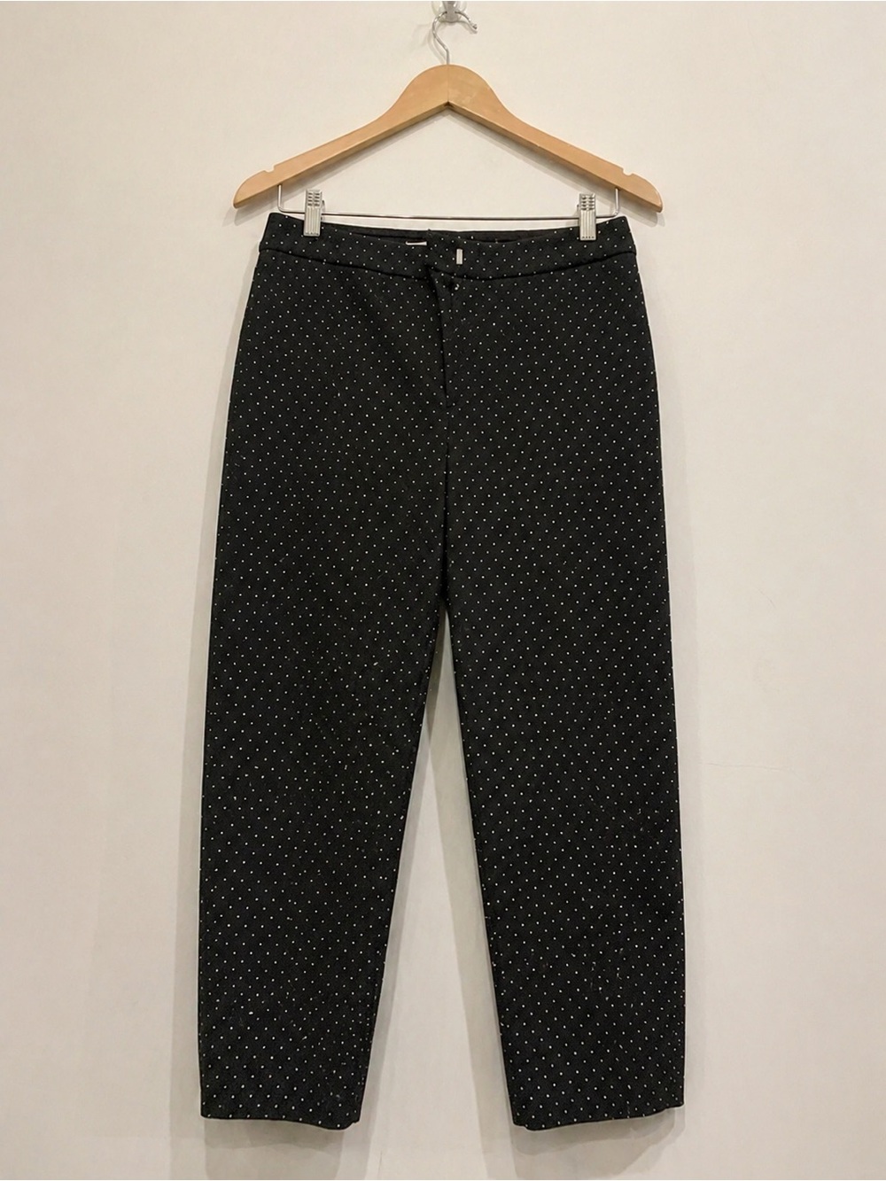 Woman’s Black Polka Dot Casual Pants